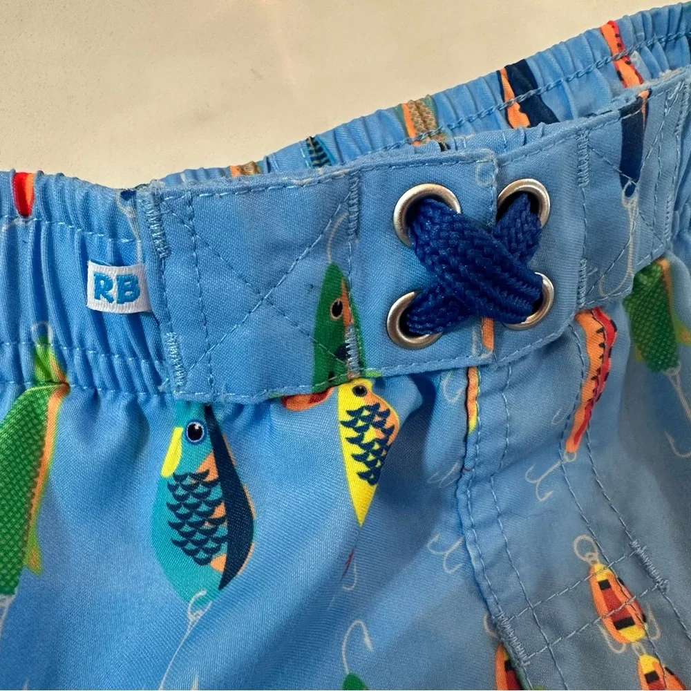 RuggedButts Fishing Lure Swim Trunks